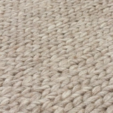 Eko Halı Jade Basketweave Brown Naturel Kazak Örgü Desenli El Dokuma Örgü Halı