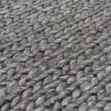 Eko Halı Jade Basketweave Antrasit Naturel Kazak Örgü Desenli El Dokuma Örgü Kilim