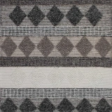 Eko Halı Jade JD 01 Grey Naturel Kazak Örgü Desenli El Dokuma Örgü Halı