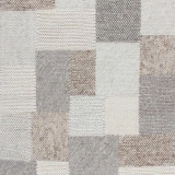 Eko Halı Jade Corbin Natural Naturel Kazak Örgü Desenli El Dokuma Örgü Kilim