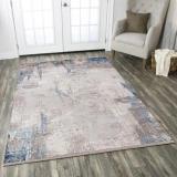 Sanat Halı Doku 1092 Mavi Modern Halı