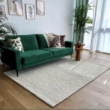 Eko Halı Flatweave Choti White Dekoratif Jüt Kilim