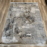 Hoom Rugs Association 63320 Koyu Gri Modern Salon Halısı