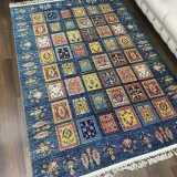 Tuğra Halı Şal 10640 Fırsat Etnik Desenli Modern Kilim