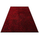 Eko Halı Tribal New TRB 02 Burgundy NW İnce Dokuma Halı