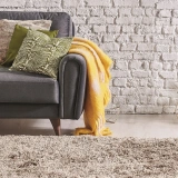 Hoom Rugs Shaggy 1006 Bej Modern Shaggy Halı