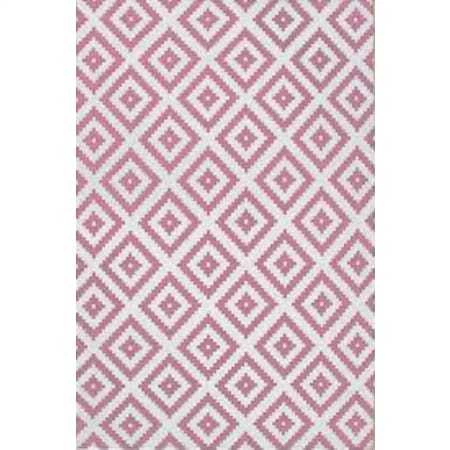 Eko Halı Luna LN 34 White Pink Dekoratif Kilim