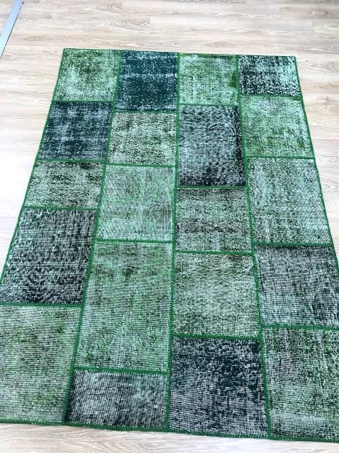 Hoom Rugs Antik Patchwork Yeşil KB