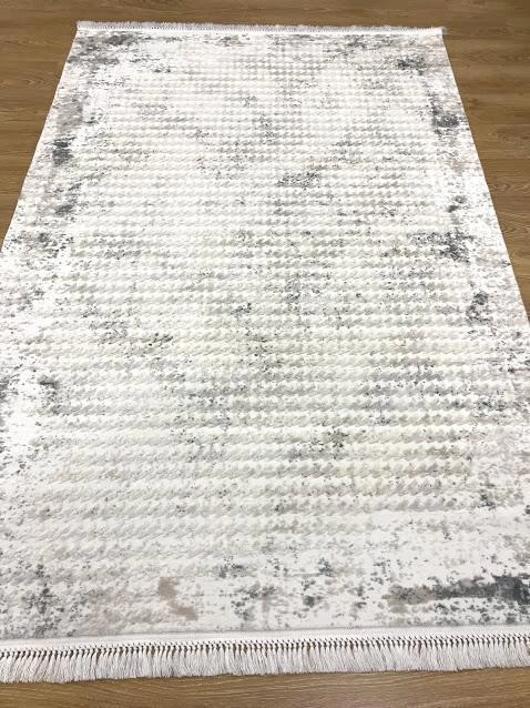 Hoom Rugs Parıltı 3904 B Açık Gri Açık Bej Modern Salon Halısı