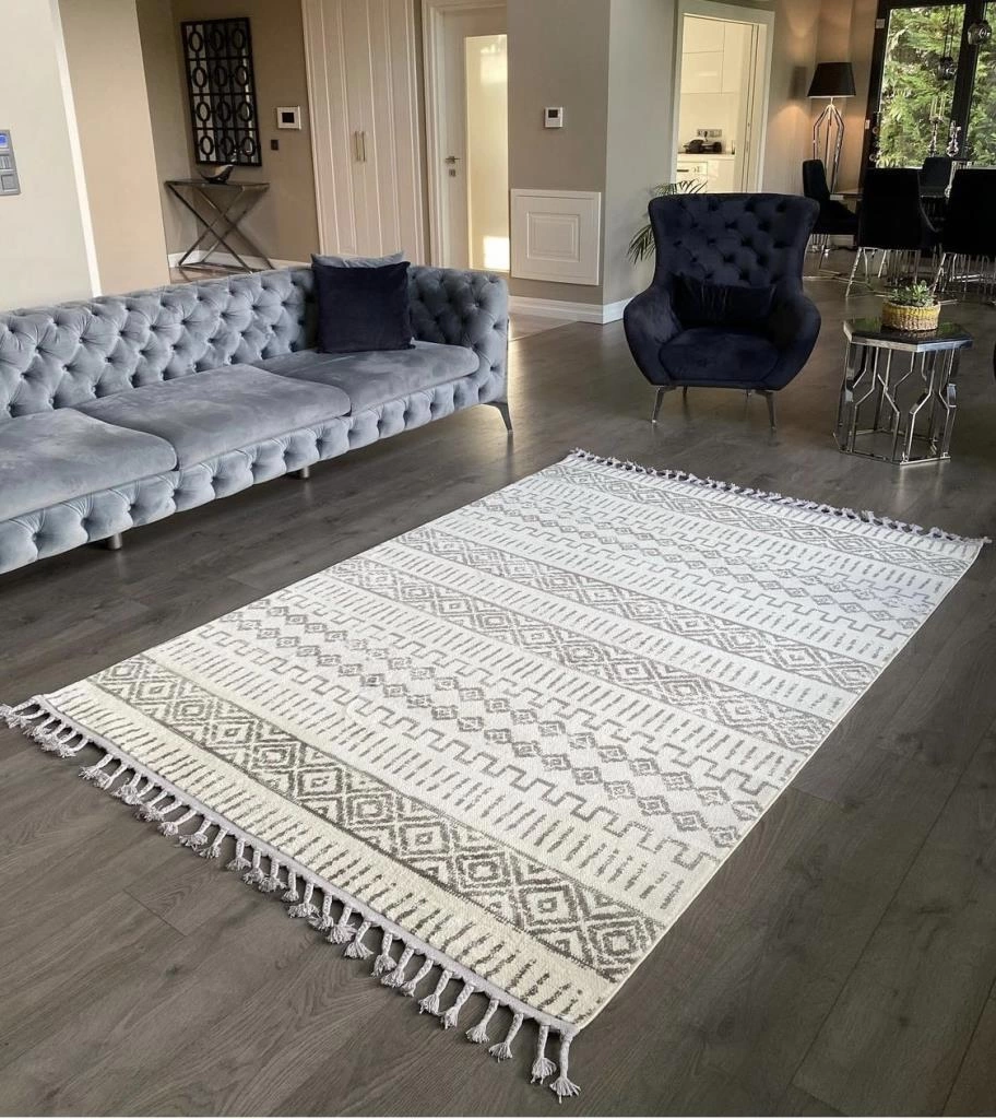 Hoom Rugs Puffy 1005 Vizon Modern İskandinav Halı