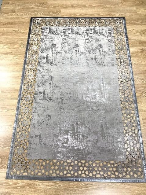 Hoom Rugs Deri Halı 04 Vizon Bronz Dekoratif Deri Halı