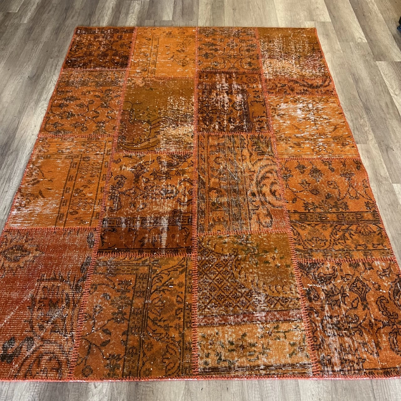 Hoom Rugs Kırkyama 104 Amber Glow El Dokuma Kilim