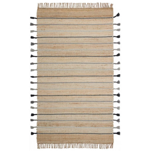 Eko Halı Juno Jüt ECH 05 Natural Grey Dekoratif Jüt Kilim