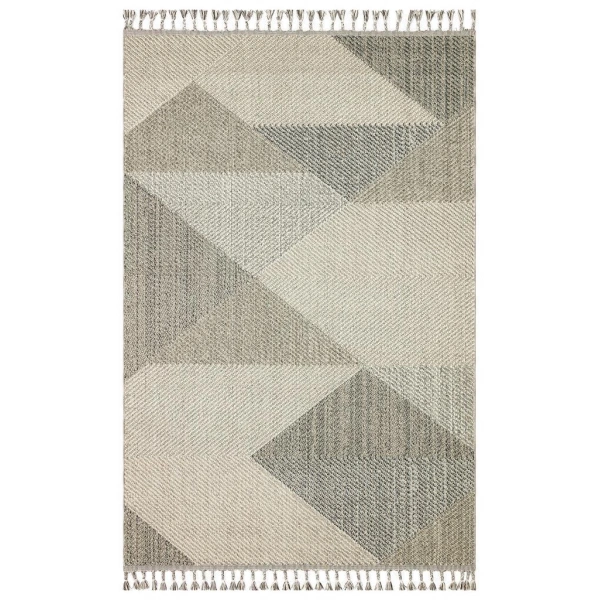 Eko Halı Soho Sh 08 Grey Multy Hav Toz Vermez Hasır Dokuma Modern Makine Halısı