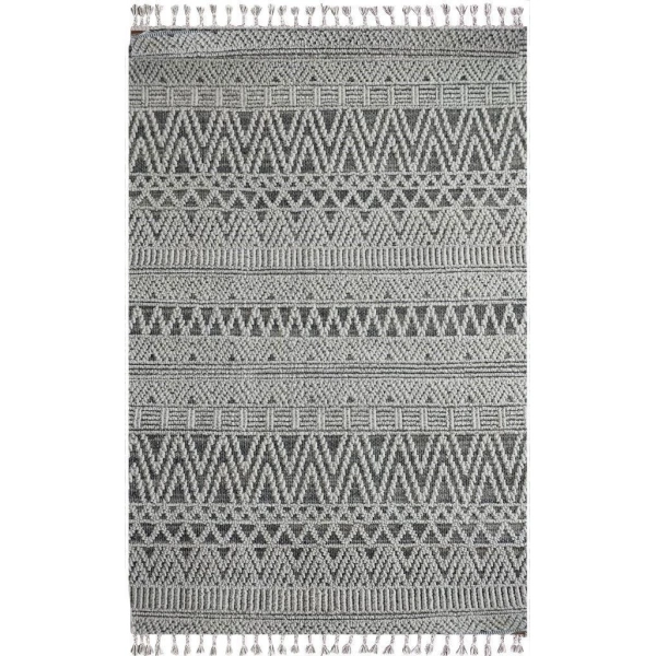 Eko Halı Soho SH 14 Grey Hav Toz Vermez Hasır Dokuma Modern Makine Halısı