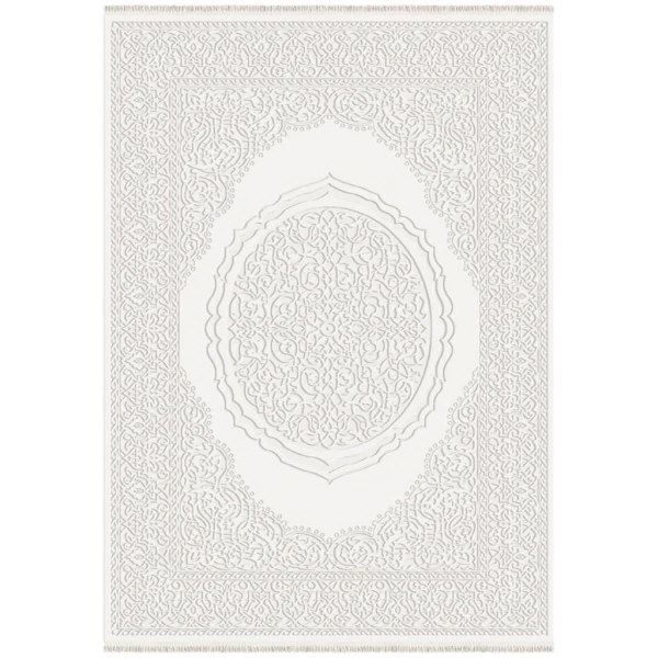 İpek Halı Gaspara 14560 Beyaz Modern Salon Halısı