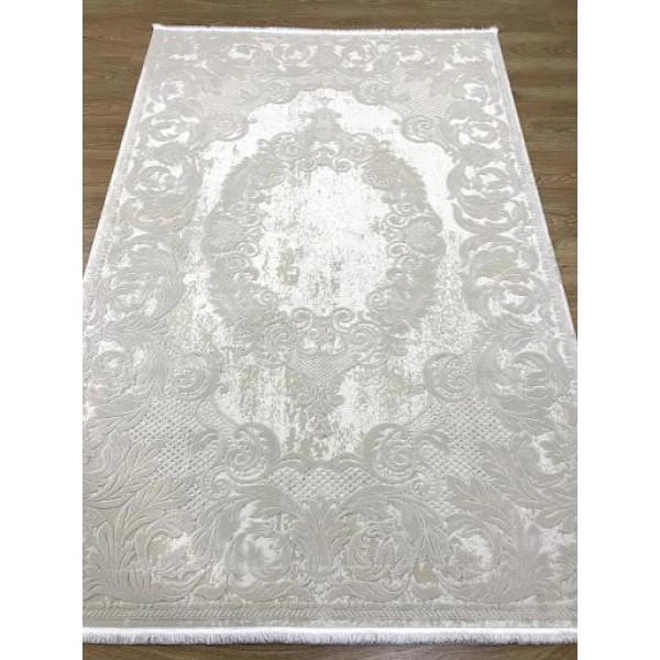 İpek Halı Sardes 6101 A Krem Klasik Salon Halısı