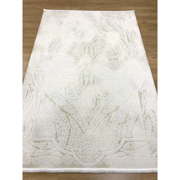 İpek Halı Sardes 6137 A Krem Klasik Salon Halısı