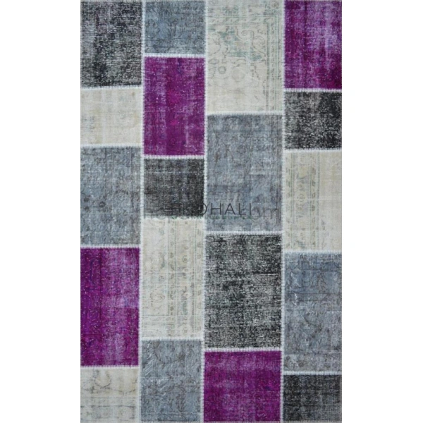 Hoom Rugs Kırkyama 101 Purple Multy El Dokuma Kilim