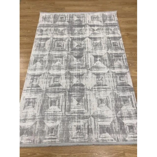 Hoom Rugs Napoli 422 Gri Modern Salon Halısı