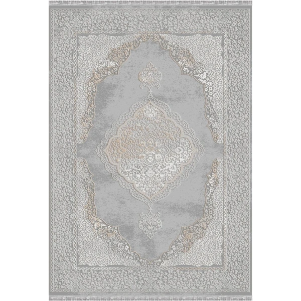 İpek Halı Blossom 13603 Gri Salon Halısı