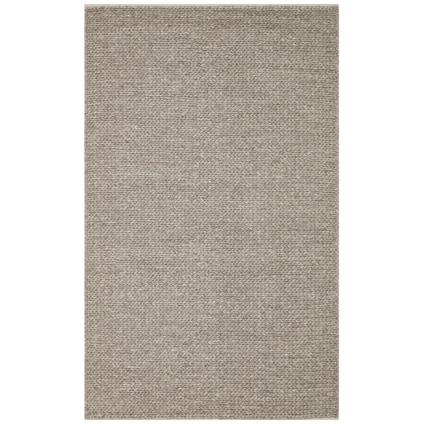 Eko Halı Jade Basketweave Brown Naturel Kazak Örgü Desenli El Dokuma Örgü Halı