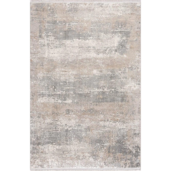 Sanat Halı Doku 1232 Vizon Gri Modern Salon Halısı