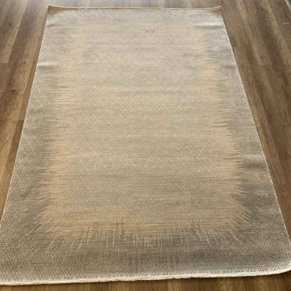 Hoom Rugs Association 63351 Krem Modern Salon Halısı