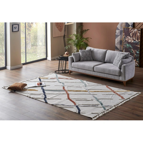 Eko Halı Terazzo TRZ 03 Multy İskandinav Modern Halı