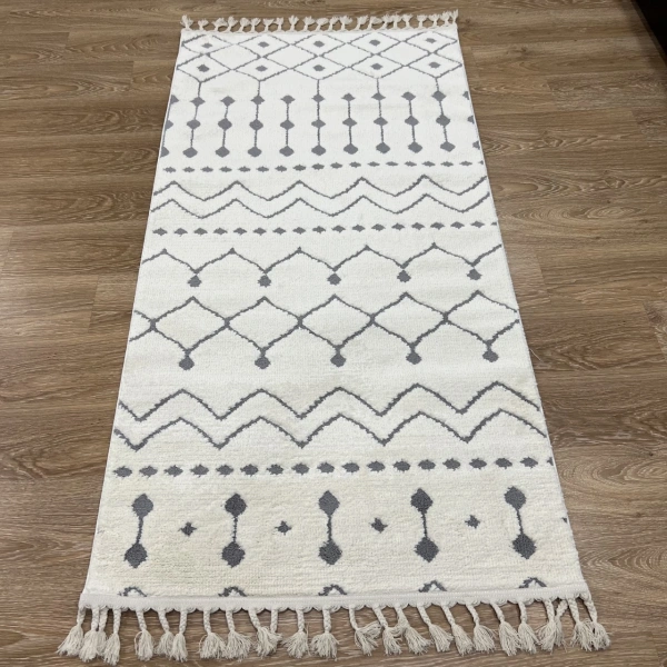 Hoom Rugs Monaco 3022 Bej Gri İskandinav Halı