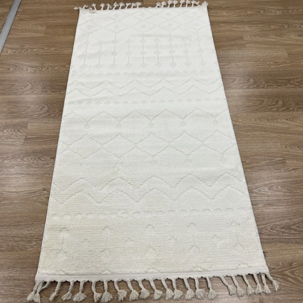 Hoom Rugs Monaco 3022 Krem İskandinav Halı