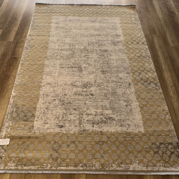 İpek Halı Roxanne 17167 Gold Modern Salon Halısı