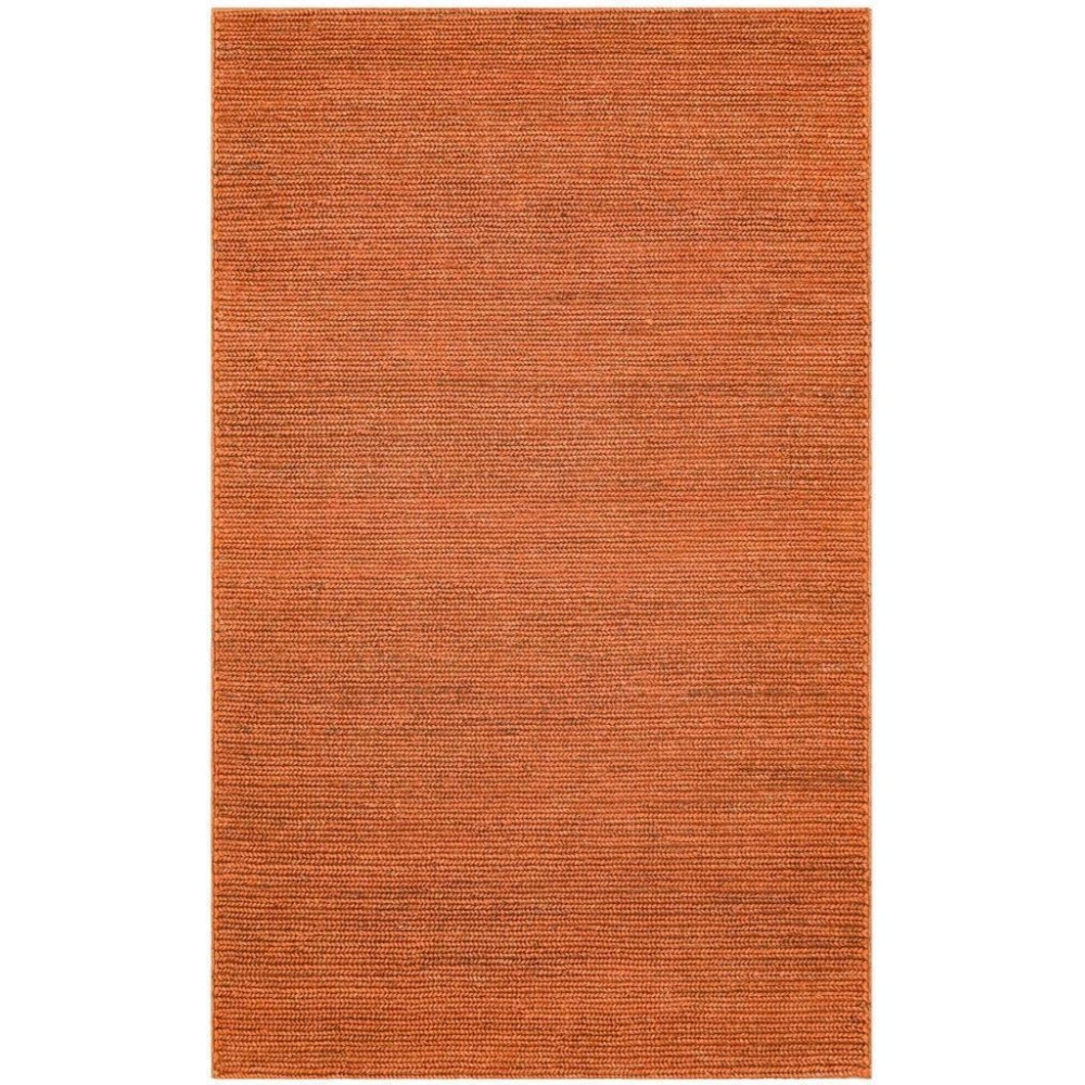 Eko Halı Flatweave Choti Fine Rust El Dokuma Jüt Kilim