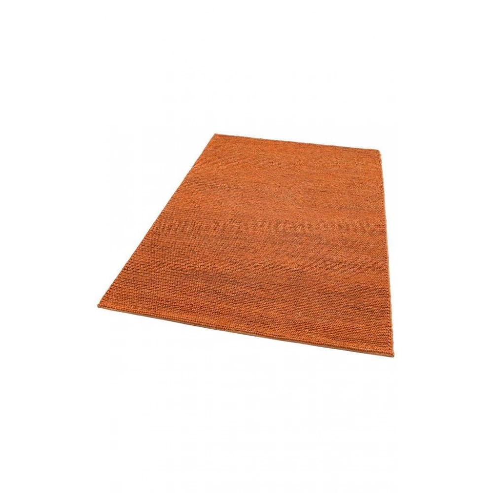 Eko Halı Flatweave Choti Fine Rust El Dokuma Jüt Kilim