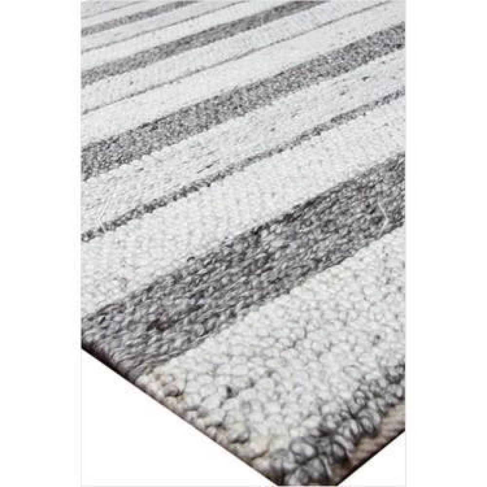 Eko Halı Jade J395 Natural Grey XW İthal Örgü El Dokuma Yün Halı