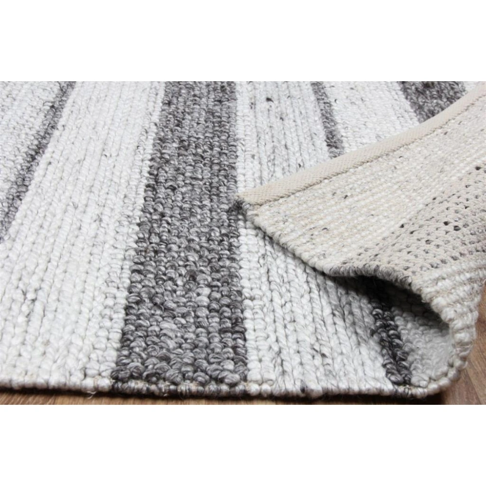 Eko Halı Jade J395 Natural Grey XW İthal Örgü El Dokuma Yün Halı