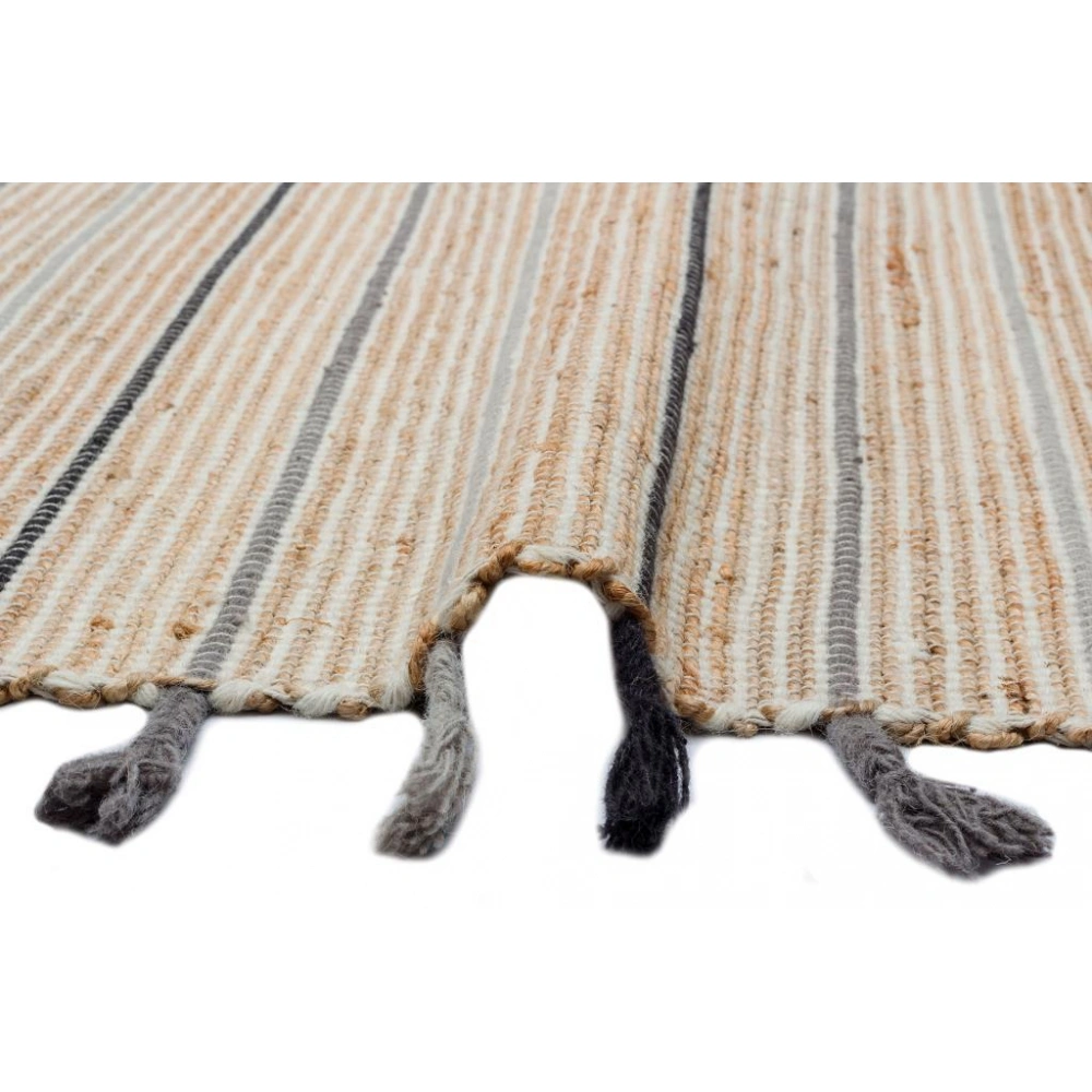 Eko Halı Juno Jüt ECH 05 Natural Grey Dekoratif Jüt Kilim