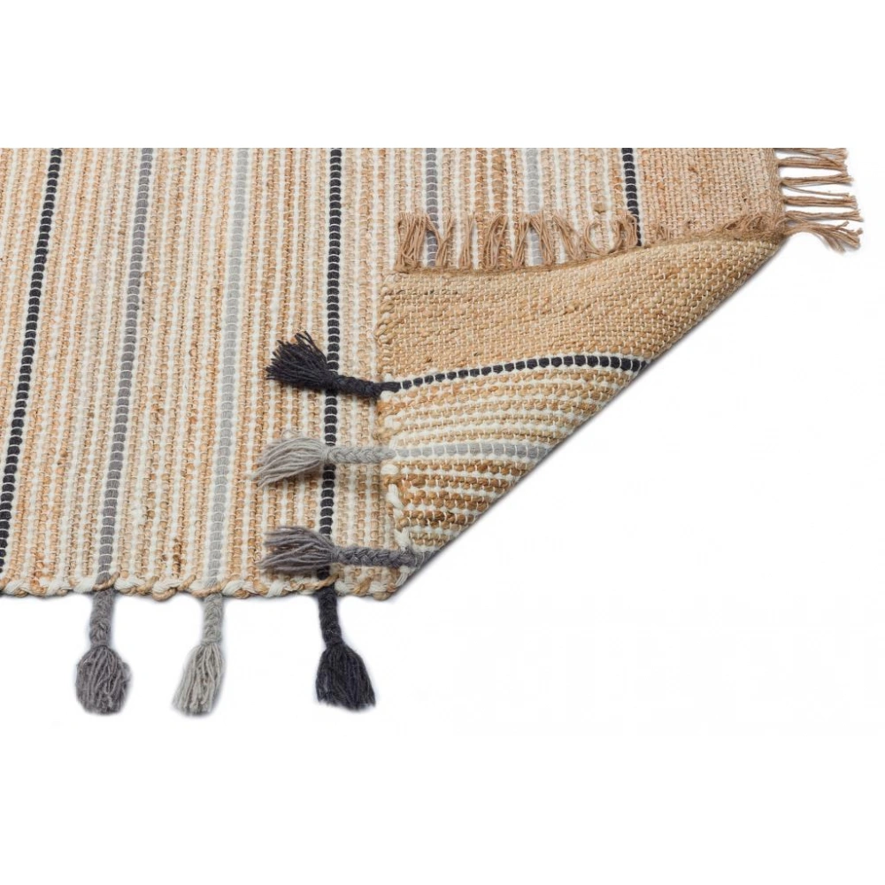 Eko Halı Juno Jüt ECH 05 Natural Grey Dekoratif Jüt Kilim