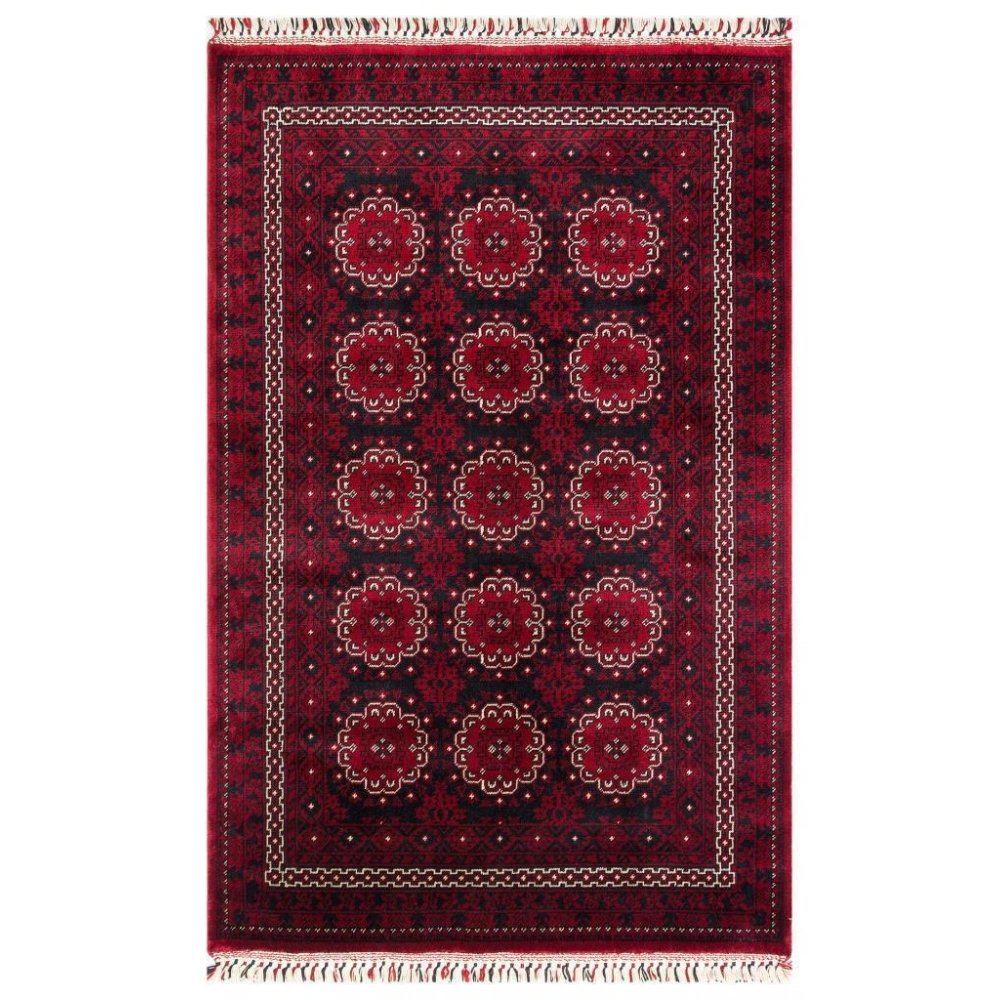 Eko Halı Nostalji 950 Red Özel Tezgah Salon Halısı