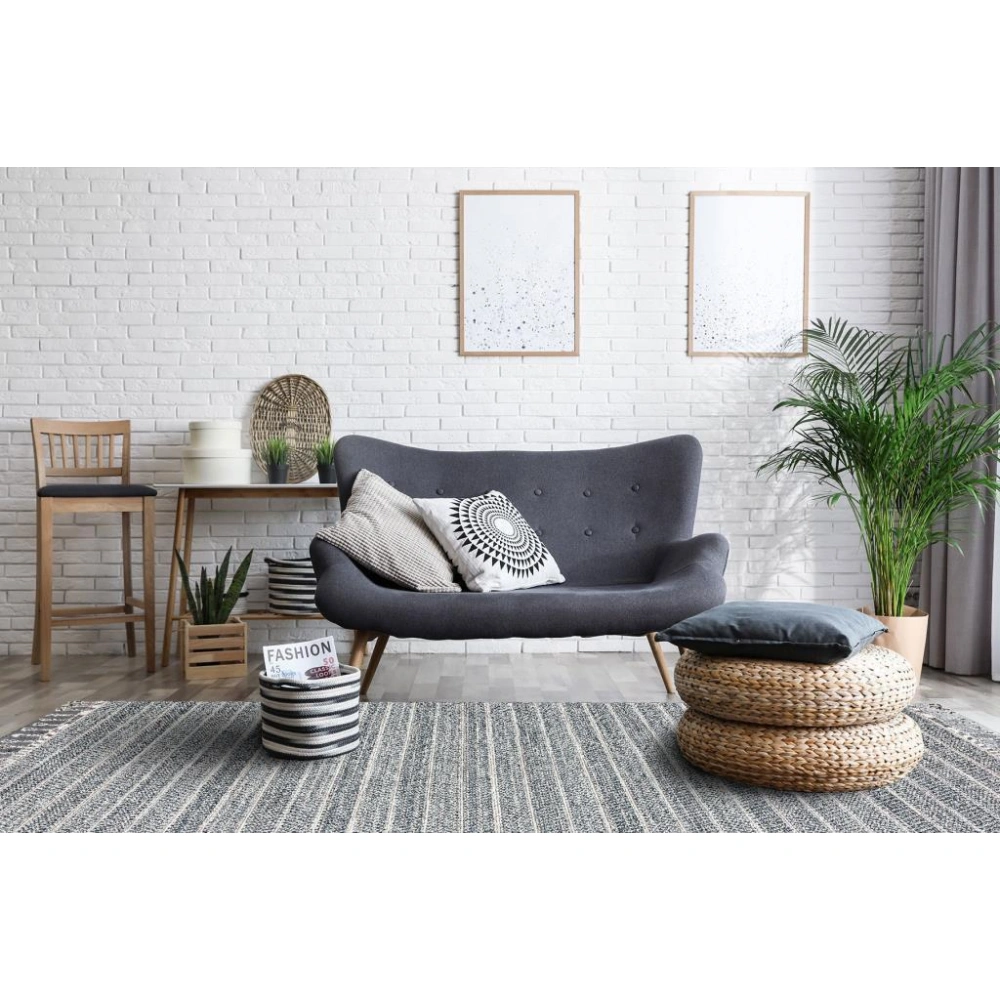 Eko Halı Soho Fırsat SH 04 Marine Hav Toz Vermez Hasır Dokuma Modern Makine Halısı