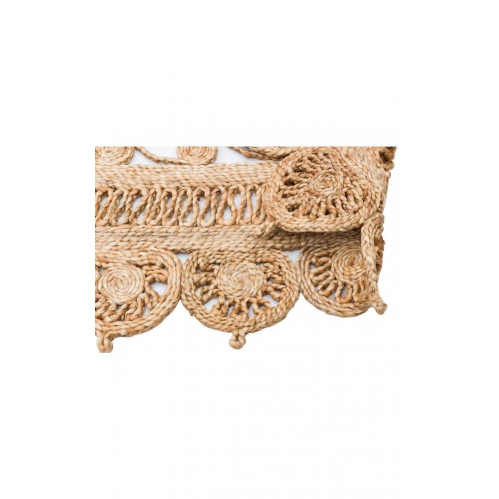 Eko Halı Solo Jüt CA-109 Natural Oval Dekoratif Jüt Kilim
