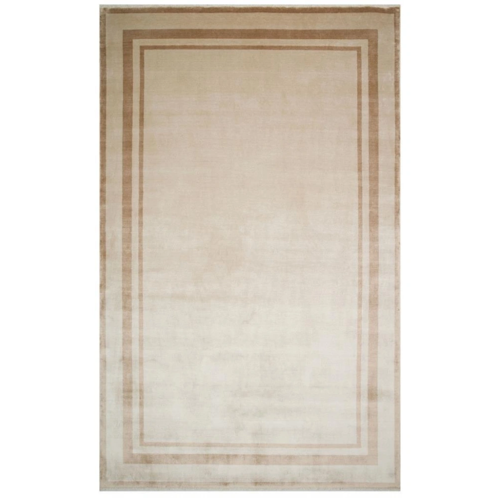 Eko Halı Vogue VG 06 Beige D.Beige Bordürlü Salon Halısı