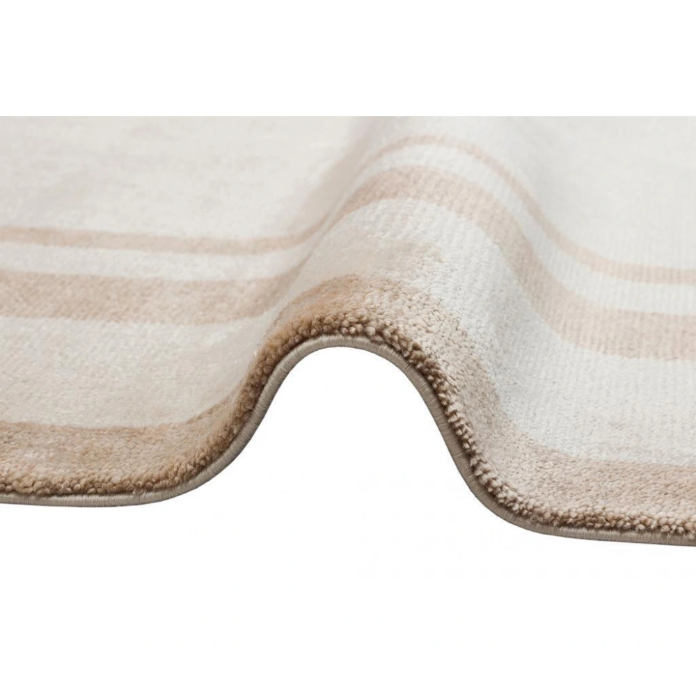 Eko Halı Vogue VG 06 Beige D.Beige Bordürlü Salon Halısı