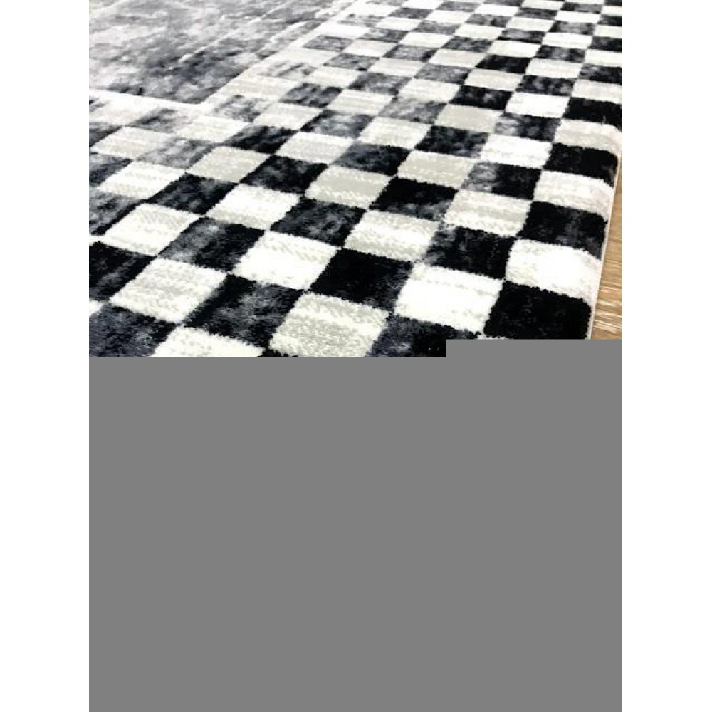 Hoom Rugs Howen 318 Antrasit Modern Salon Halısı