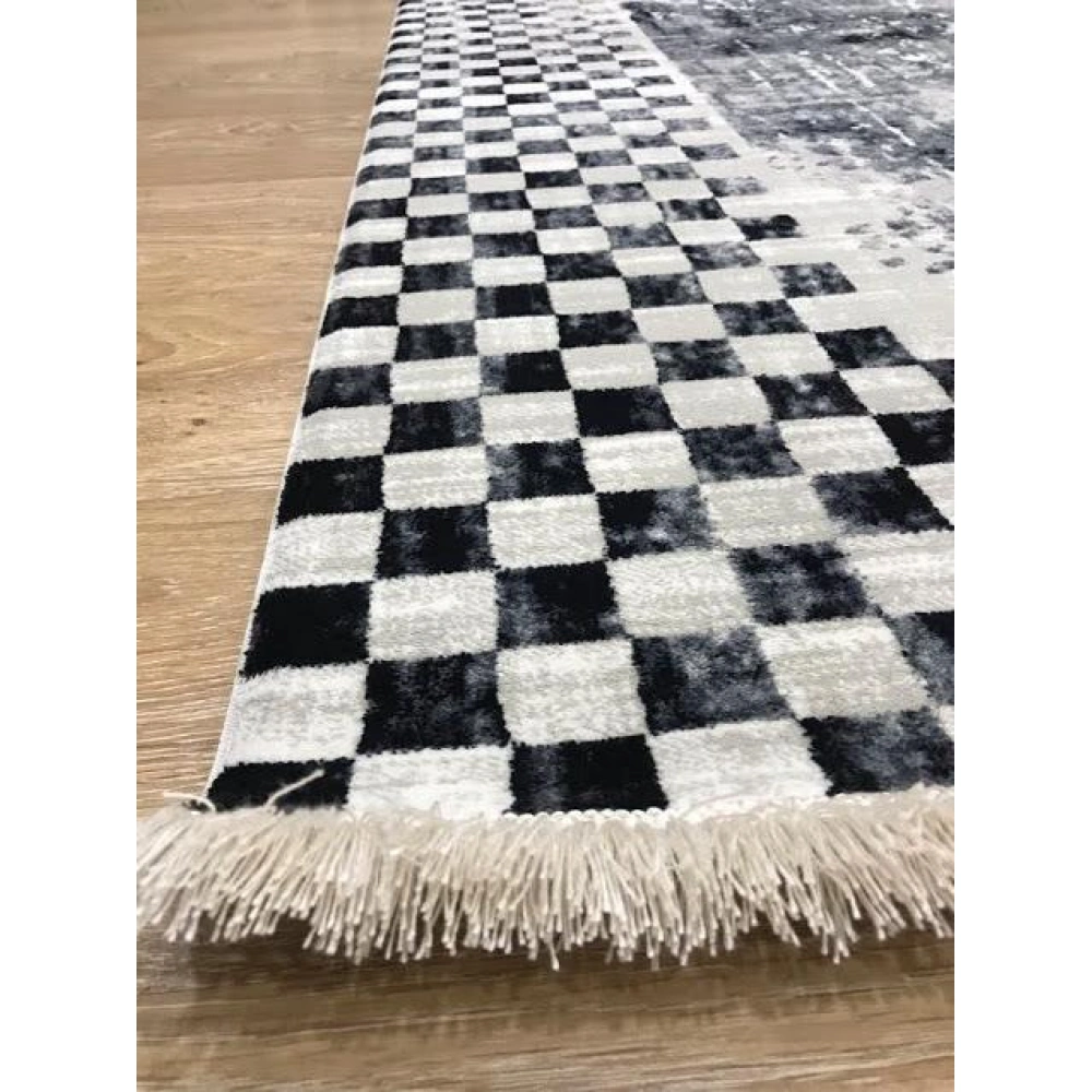 Hoom Rugs Howen 318 Antrasit Modern Salon Halısı