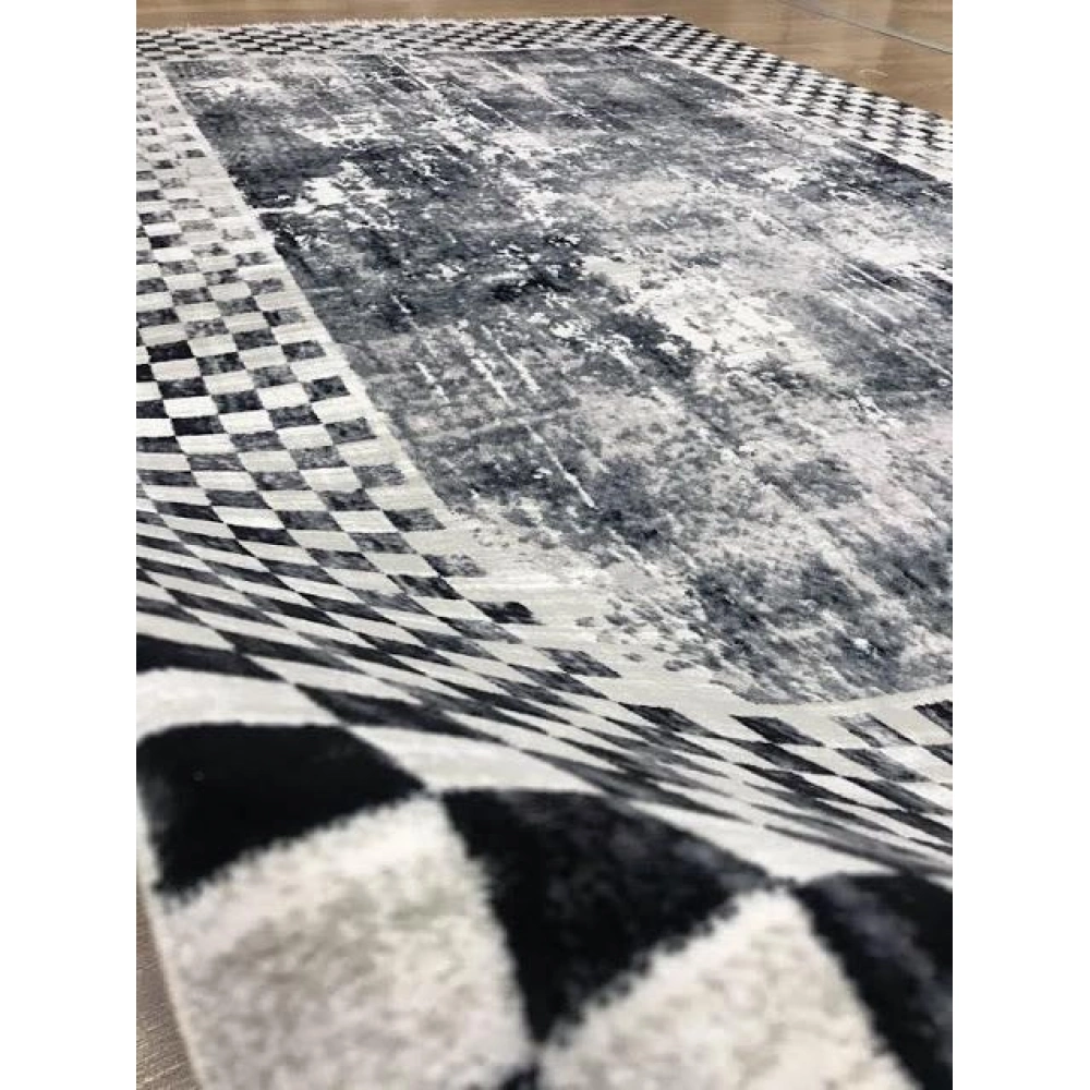 Hoom Rugs Howen 318 Antrasit Modern Salon Halısı