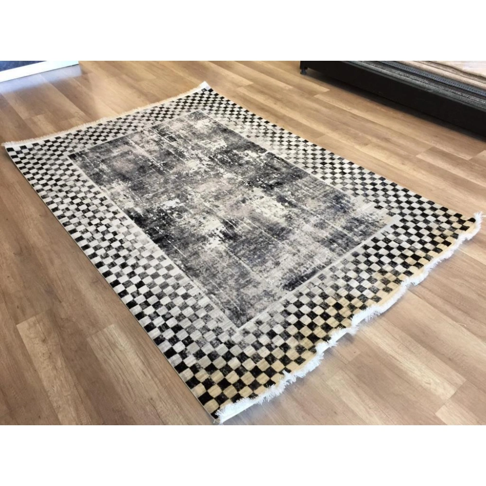 Hoom Rugs Howen 318 Antrasit Modern Salon Halısı