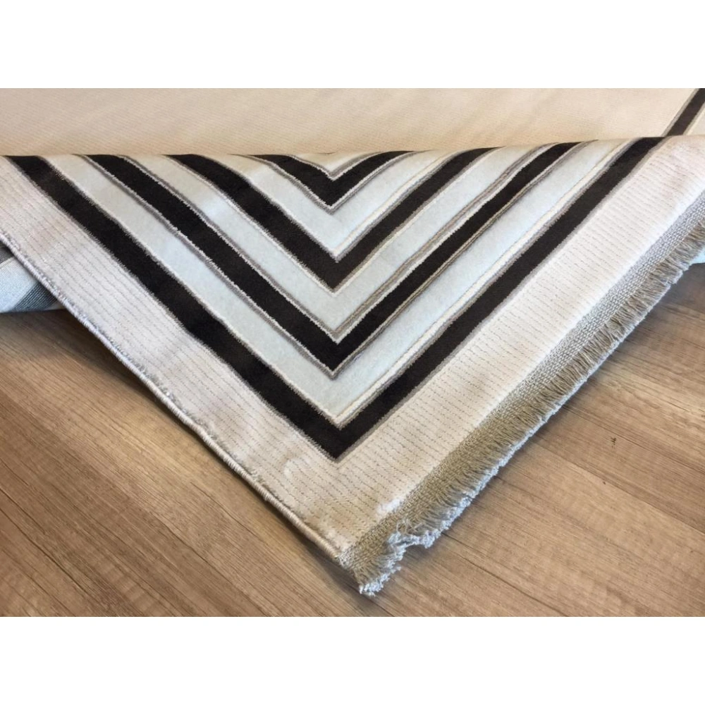 Hoom Rugs Marsala 7709 B Optik Siyah Modern Salon Halısı