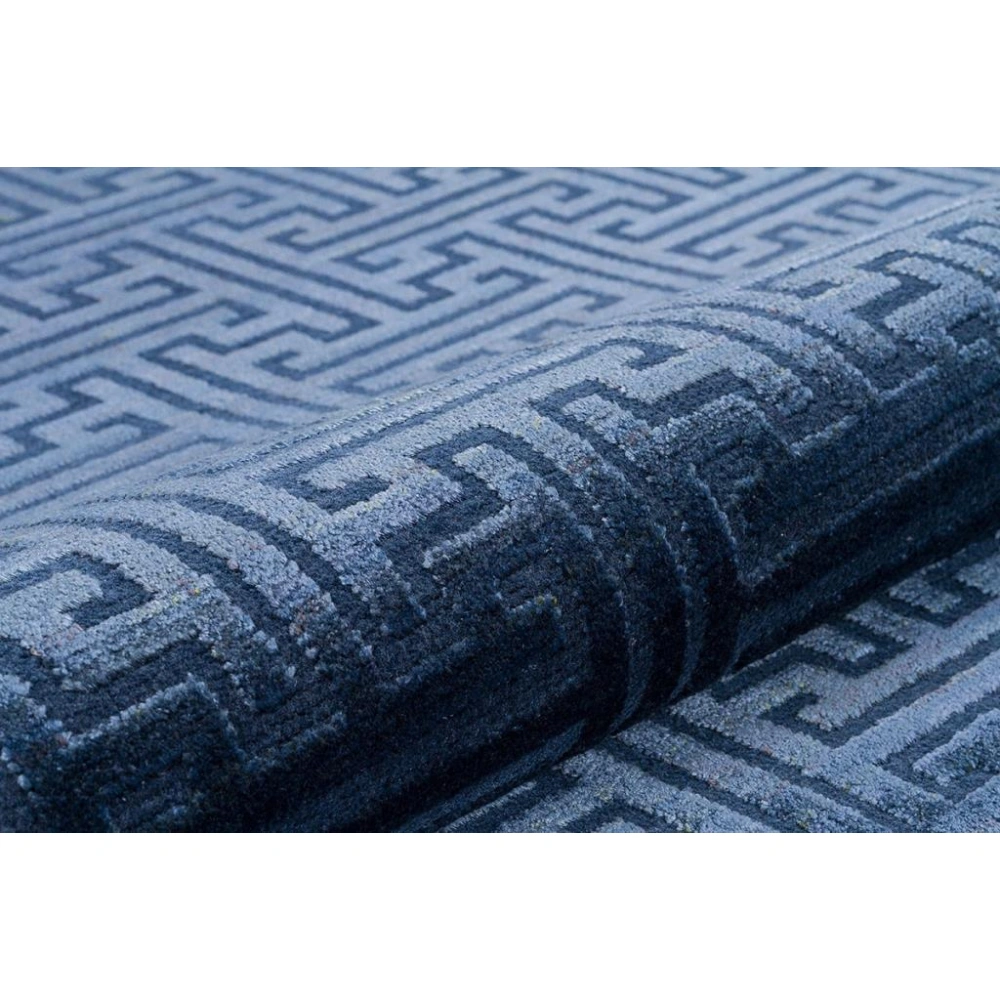 Hoom Rugs Milano 401 Mavi Modern Salon Halısı