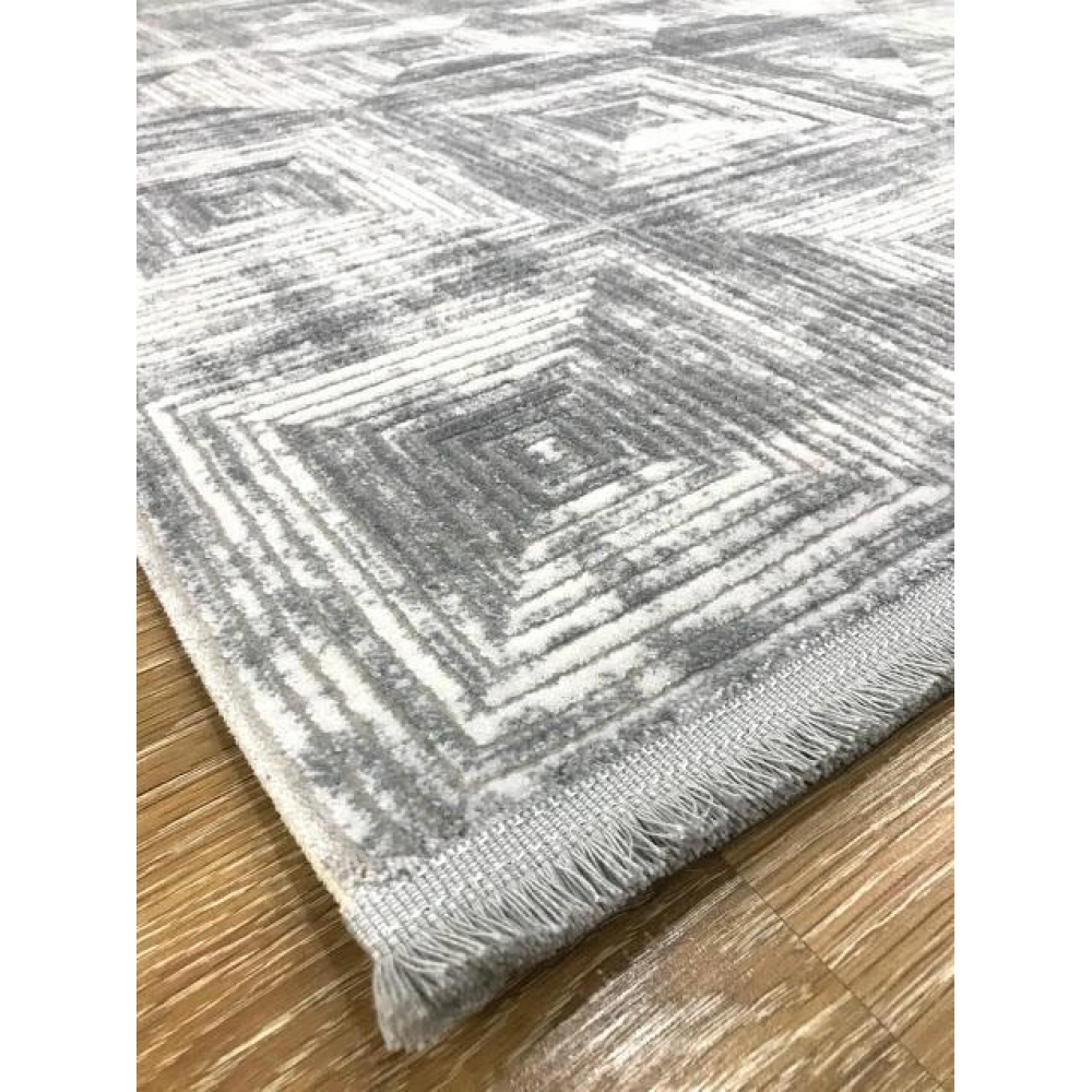 Hoom Rugs Napoli 422 Gri Modern Salon Halısı